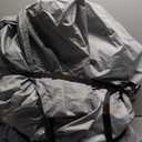 EliteShield Premium Teardrop Trailer Camper Covers, Tear Resistant Teardrop RV Camper Cover with Access Panels, Fits 12'–15' Long, 7'W Gray Color