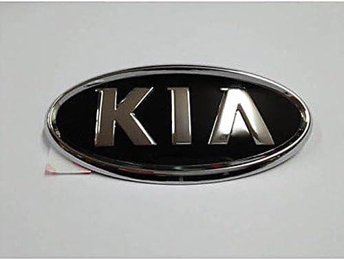 Kia Motors Genuine Front Hood Grill & Rear Trunk KIA Logo Emblem 1-pc 15cm(5.9")