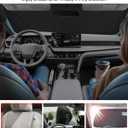 ZATOOTO Windshield Sun Shade for Model Y/3, Reflective Silver Car Window Shade for Front Windshield, Blocks UV Rays and Reduces Heat, Car Sun Shade for Protecting Interiors