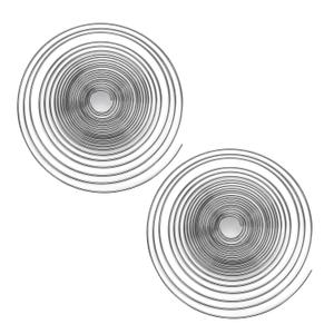 2 pcs High Temperature Wire for Professional Ceramics and Pottery ToolsCraft Wire17 Gauge10 ft Rollshigh fire Wire for Ceramics