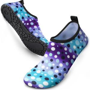SIMARI Water Shoes for Women Men Swim Aqua Socks Beach Pool Essentials Barefoot Surf River Boat Kayak Sea Yoga Sand Exercise Sport Accessories Breathable Quick-Dry Adult Youth Kid Size SWS001, 36-37 US