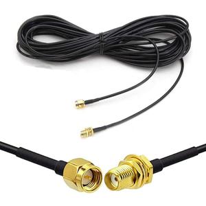 CORONIR 33ft WiFi Antenna Extension Cable SMA Male to SMA Female RF Connector Adapter for Wireless LAN Router Bridge & Cellular Antenna Extension