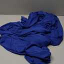 LEBENGURU Upgraded 7.2FT Open Arch Backdrop Cover, Royal Blue Spandex Fitted Round Top Wedding Arches, Double-Sided U-Shaped Arch Chiara Stand Covers for Birthday Party Baby Shower Balloon Dcor