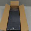 BAYKA Wall Mounted Floating Shelves, Wood Floating Wall Shelf for Books & Decor, Small Space-Saving Display & OrganizerBlackSet of 4