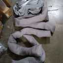 WNPETHOME Human Dog Bed for Adult, Washable Dog Couch with Removable Waterproof Cover, Orthopedic Large Pet Sofa Bed with Bolster Sides for Sleeping, Grey, Size: Human (71x46x7.5in)