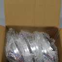 LED Trailer Light Kit - Round 16LED Tail Lights With Rubber Ring, Stop Brake Running Reverse Lamps for Trucks (4pcs, Red and White)