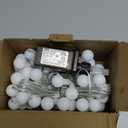 Minetom Multicolor Globe String Lights, 33 Feet 100 Led Fairy Lights Plug in, 8 Modes with Remote Mini Globe Lights for Indoor Outdoor Bedroom Party Wedding Garden Christmas Tree Decor, Multicolor