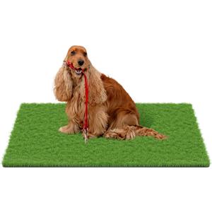 MAYSHINE Fake Grass for Dogs, Artificial Turf Grass Indoor Outdoor, Mat for Dogs Soft Blades, Cesped Artificial for Patios, Dog Astro Turf for Balcony, Quick Clean, Easy Rinse Patio Rug, 59"x36"