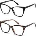 Oversized Reading Glasses Women Cat Eye Photochromic Computer Reader Stylish Ladies Designer Fashion Big Eyewear