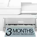 HP DeskJet 4227e Wireless All-in-One Color Inkjet Printer, Scanner, Copier, Best-for-Home, 3 Month Instant Ink Trial Included, AI-Enabled (6W7F0A)