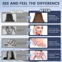 Filtered Shower Head with Handheld, High Pressure 5-Spray Shower Head with Filters for Hard Water, ON/OFF Switch Showerhead for Pets Bath, Shower Heads Filter - Remove Chlorine, Reduce Dry Itchy Skin (Black)