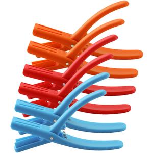3 x 6 Pcs Crawfish Peeler, Sturdy and Practical Crayfish Shelling Device, Convenient and Smart Seafood Sheller Tool for Families and Restaurants (6, Blue/Orange/Red)