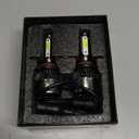 / Bulbs 6500K Cool White 900% Brighter 36000LM, Plug-N-Play with Cooling Fan IP68 Waterproof Off Road Lights, Pack of 2