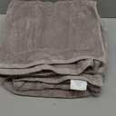 Basics 2 Piece QuickDry Oversize Bath Towel, 100% Cotton, 54" x 30", Platinum