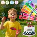 2 x Race Car Party Favors for Kids  24PCS Racing-Themed Mini Bubble Wands, Great for Birthday Supplies, Piata Fillers, Goodie Bags & Classroom Rewards