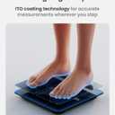RENPHO Scale for Body Weight, Smart Scale with BMI, Body Fat, Muscle Mass, Bluetooth, 13 Metrics with Large Display, Support App Connection, Black, Elis 2X