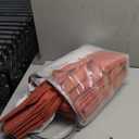 IVAPUPU Linen Pinch Pleated 100% Blackout Curtains for Bedroom - 2 Pages Black Out Fall Curtains 95 Inch Long 2 Panel for Living Room Darkening Thermal Window Curtain Drapes with 16pc Hooks (Terracotta)