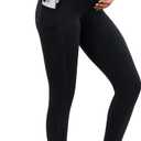 SEVEGO Tall Women's 32Inseam Maternity Leggings Over The Belly Pregnancy Yoga Pants Workout Active Wear (Medium, Black)