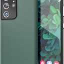 Crave for Galaxy S21 Ultra Case, Shockproof Protection Dual Layer Case for Samsung Galaxy S21 Ultra 5G (6.8 inch) - Forest Green