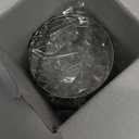 HULISEN Round Cake Ring Mold, Stainless Steel 3 Cooking Crumpet Rings with 1 Pusher & 4 Food Form, Tuna Tartare Mold for Pancake, Salad, Mousse