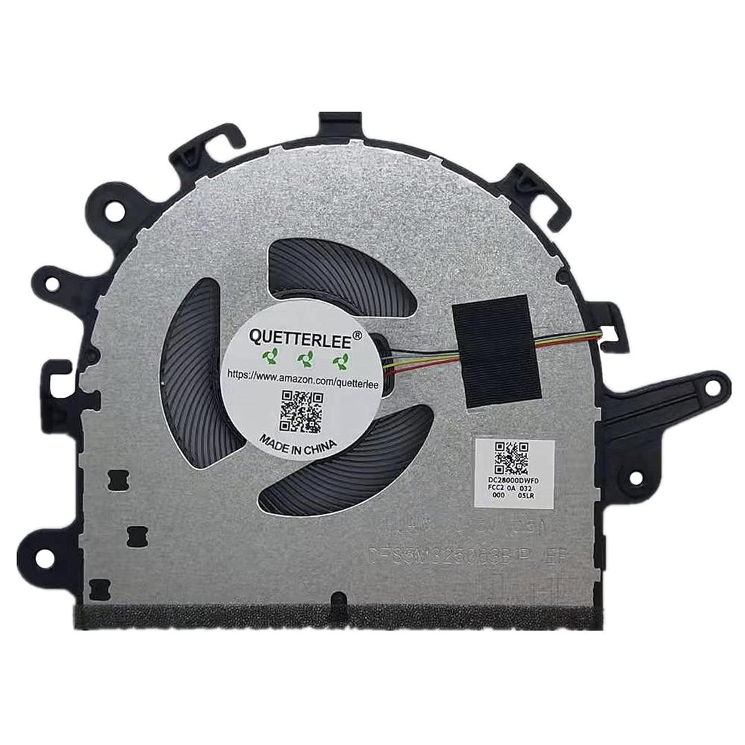 QUETTERLEE Replacement New Laptop CPU Cooling Fan for Lenovo IdeaPad 3 15ADA05 3-15ARE05 3-15IML05 3-15ITL05 3-15IIL05 3-15IGL05 V15-ADA V15-IIL V15-IKB V15-IWL 15 ‎81W10094US Series 5F10S13910 Fan
