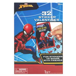 Exchange Cards Spiderman Stickers, 2 Pack