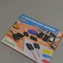 Foam Paint Brushes, 1.6 Inch, 8 Count, Sponge Paint Brush, Foam Brushes for Painting & Staining, Craft & Art Paint Sponges