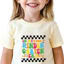 Kindergarten Shirt for Girls Boys Kids Toddler First Day of School Shirts Back to School in My Kindergarten Era Tshirt 2T-7Y (4-5T)
