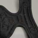 PHOEPET No Pull Dog Harness Medium Reflective Front Clip Vest with Handle,Adjustable 2 Metal Rings 3 Buckles,[Easy to Put on & Take Off](Medium, Orange)