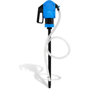 New Upgrade Plastic Lever Action Drum Pump, 55 Gallon Hand Lever Drum Pump is 1 Pint Per Stroke | for High Viscosity Oils, Agricultural Chemicals | 6.56 ft of 3/4 Corrugated Hose