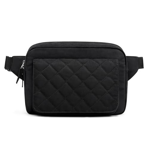G4Free Small Diaper Bag for Baby Girl and Boy, Mini Sling Diaper Bag Fanny Pack with Portable Changing Pad (black)