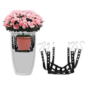 Adjustable Height Planter Inserts for Large Flower Pots, 39'' X39'' Planter Lift Insert Rope for Tall Flower Pots, Indoor or Outdoor