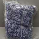 Homzard Quilts Queen Size,Blue White Snowflake Striped Quilt Bedspread Set,Cotton Boho Blue Comforter Set, Lightweight Comforter Queen Size (90 * 98 inches) and 2 Pillow Shams