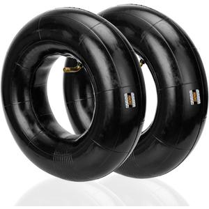 HIAORS 145/70-6 145X70-6 450/530-6 13x5.00-6 Utility Tire Inner Tubes with Bent Angel Valve Stem for Lawn mowers ATV Go Kart Four Wheeler Quad Mini Bike Pack of 2