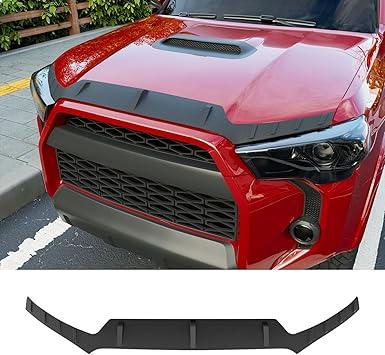 powoq Hood Deflector Compatible with 2010-2024 Toyota 4Runner Hood Protector Shield TPE Deflector Replacement for 2010-2024 Toyota 4Runner Accessories