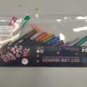 Shimmer Markers Doodle Outline Pens - Stocking Stuffers Kids Teen Tween Girls Ages 4 8 10 12 Year Old Gift Present 24 Colors Metallic Glitter Double Line Sparkle Set Art Craft Drawing Supplies Stuff