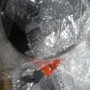 Premium Round Mini Side Table, End Table, Drink Table, Small Pedestal Side Table with Upgraded Weighted Metal Base, for Livingroom, Bedroom, Bathroom, Balcony, Small Spaces (Black)