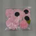 12PCS Pet Collar Flower Bow Collar Detachable Flower Embellishment for Cat Dog,Pet Supplies for Birthday Party (Pink)