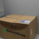 Restaurantware-Clean Tek Professional 19 Gallon Trash Can, 1 Square Waste Basket - Lid Sold Separately, Space Saving, Gray Plastic Garbage Bin, Ideal For Home, Office, Restaurant, And More