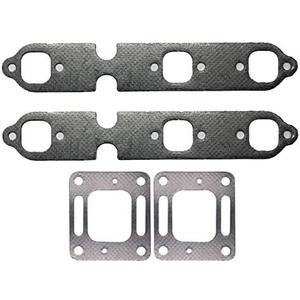 Exhaust Manifold Gasket Set Fit MerCruiser 4.3L Marine Gas Engines V6