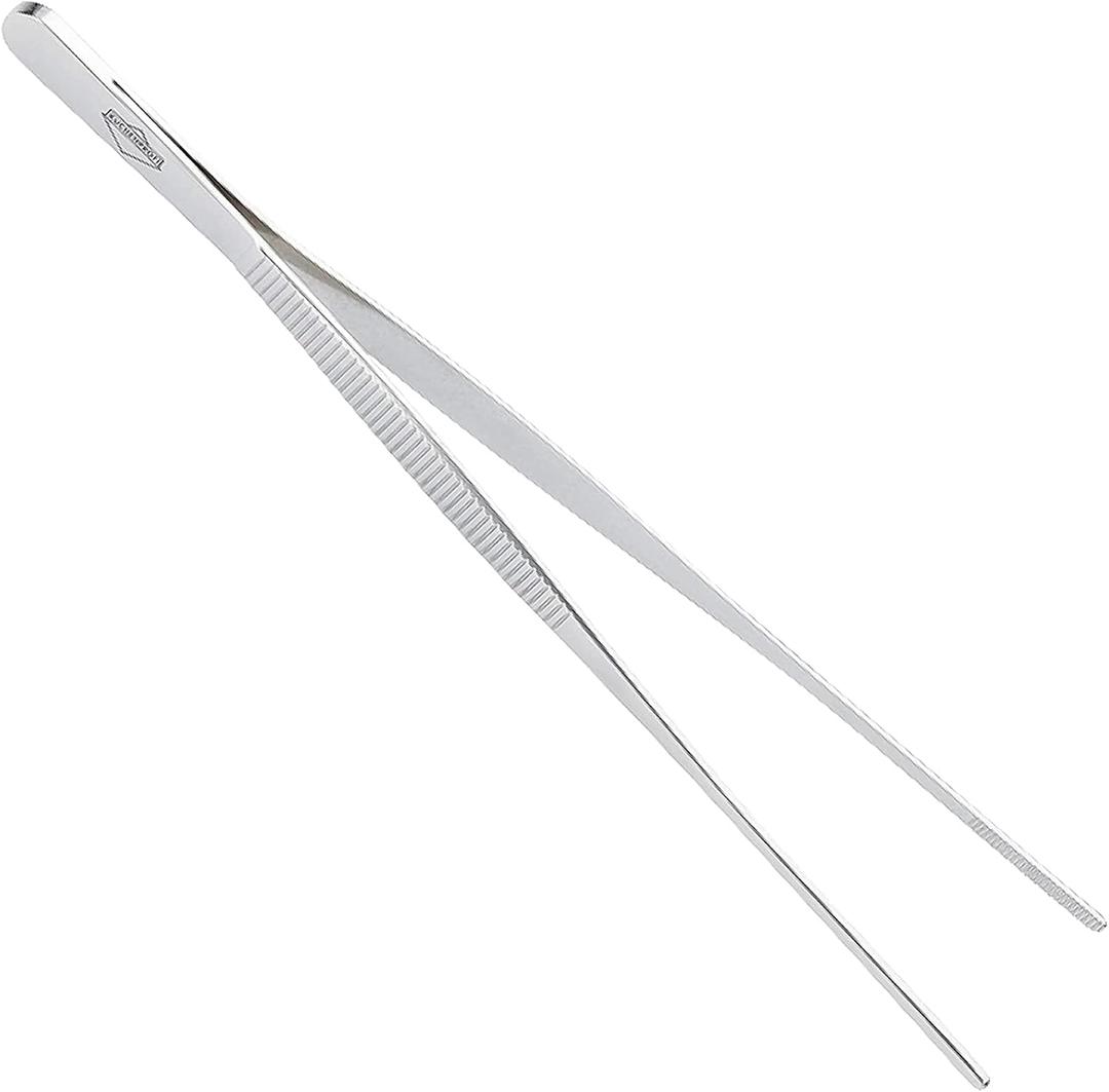 Kchenprofi 12-Inch Tweezer Tongs in 18/10 Stainless Steel