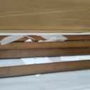 Bamboo Wire Shelf Covers, 38" W x 16" D, 4-Pack, Walnut