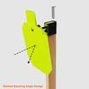 Highwild Target Stand System - AR500 Steel Shooting Target 1/2" Thick with 2x4 Stand Kit