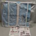 Backpack Beach Tanning Chair with Canopy Sun Shade & Face Hole, 6 Position Folding Lounge Sun Chair for Adults Outside Reading Sunbathing Poolside Camping Lawn, UPF 50+, Patent Design (Baby Blue)