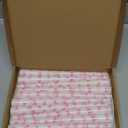 Conelist 12 Pcs Pink Bow Candles 10 Inch Tall Pillar Coquette Pink Bow Taper Candles for Wedding Birthday Anniversary Valentine's Day Girlfriends Dinner Galentines Party
