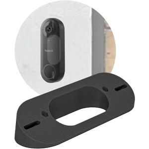 SplashNColor Angled Doorbell Mount Compatible with Reolink Video Doorbell Camera 2K 5MP Heavy Duty ABS Reolink Mount for Secure Installation Adjustable 35-Degree Angle for Optimal Viewing Black