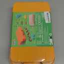 Klever Kits Construction Sensory Bin for Toddlers with Glow in The Dark Stones, Sandbox with Lid Castle Building kit, Preschool Learning Activities Gifts for Boys Girls Age 3+ by JOVA