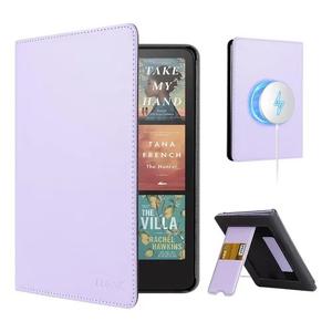 CoBak Stand Case for 7" Kindle Paperwhite 12th Gen 2024 & Colorsoft | with Hand Strap | Compatible with iPhone MagSafe | for Samsung/ Belkin/ Anker Wireless Charging Pads | Durable | Auto Sleep Wake