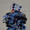 Blue Balloon Garland Arch Kit Metallic Latex Balloons for Boys Men Birthday Engagement Graduation Party Decorations