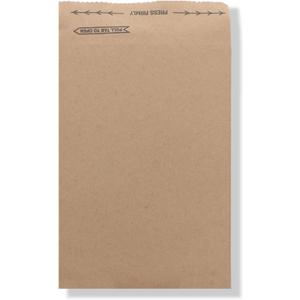 Sealed Air Jiffy Rigi Bag Shipping Rigid Mailers, Case of 250, Recycled Bend Free Puncture Proof Fiberboard Mailing Envelope, #1-7.25" x 12", Kraft (#1 - 7-1/4"x12")